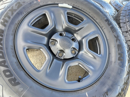 17" Jeep Wrangler Rubicon OEM wheels rims 9220 9240 Gladiator 2026 2027 SET NEW
