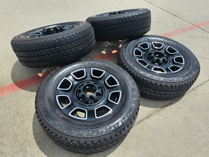 20" Ford F-250 F-350 OEM Lariat Platinum wheels rims 10486 tires 2024 2025