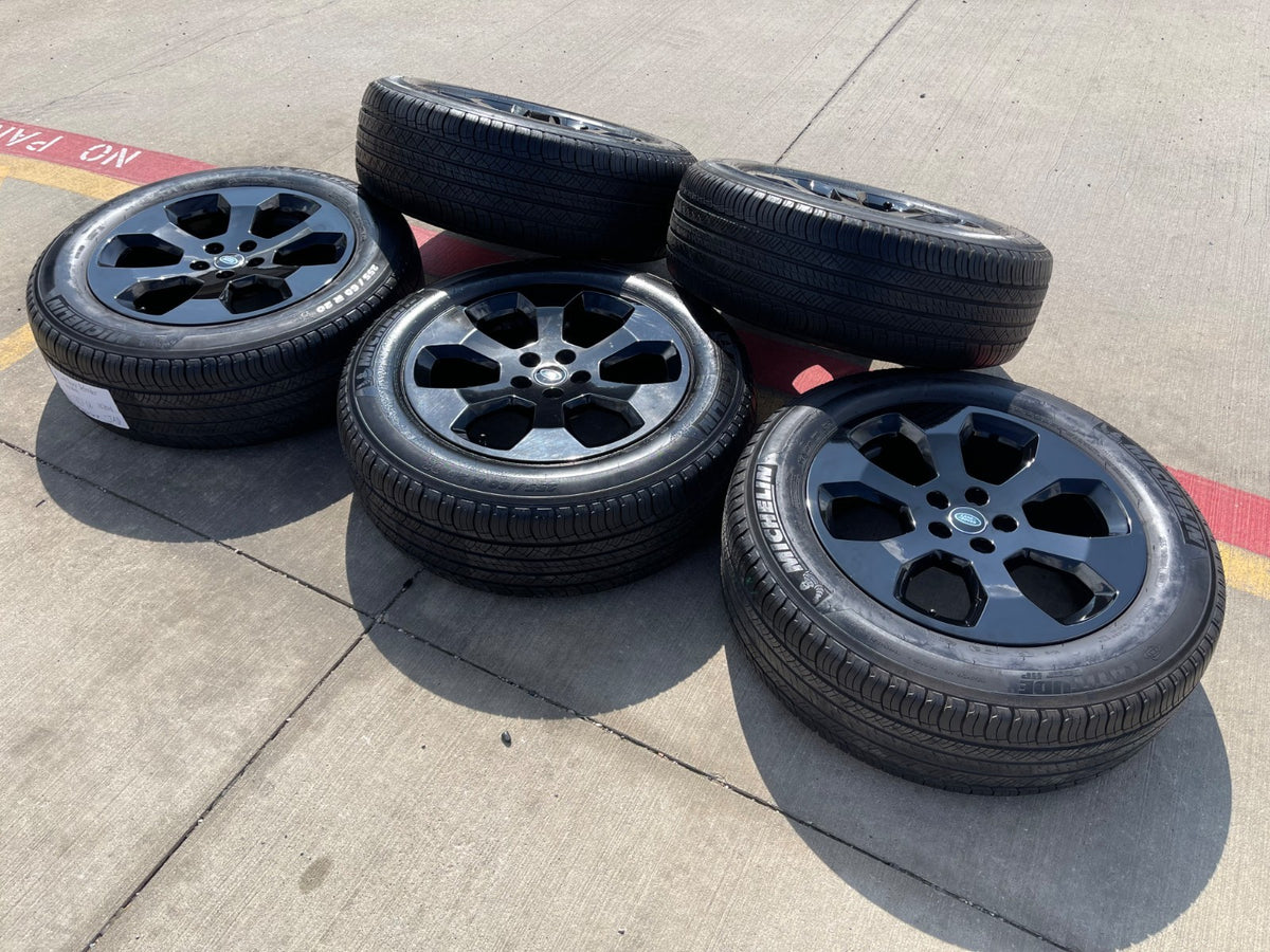 (5) 20" Land Rover Defender OEM 72349 wheels rims Range MICHELIN SET