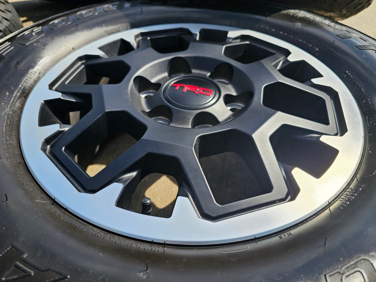 17" Toyota Tacoma 4Runner TRD OEM 10638 wheels rims SET 2025 2026 BFG A/T