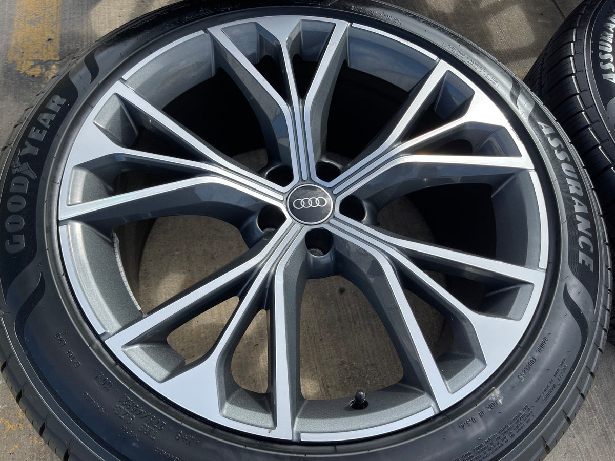21" 21x10 Audi Q8 Q7 OEM 59102 wheels rims SQ5 SQ7 SQ8 Q5 RS S SET PIRELLI NEW