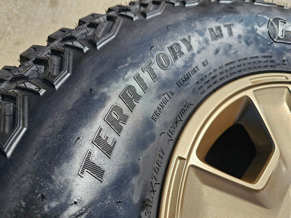 17" Jeep Gladiator MOJAVE RUBICON OEM 96903 9260 BRONZE wheels rims tires 35"