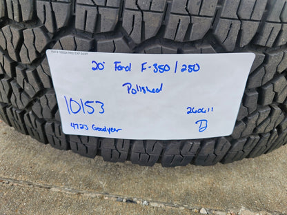 20" Ford F-250 F-350 Platinum OEM 10153 rims wheels 2020 2022 2025 2026 2027