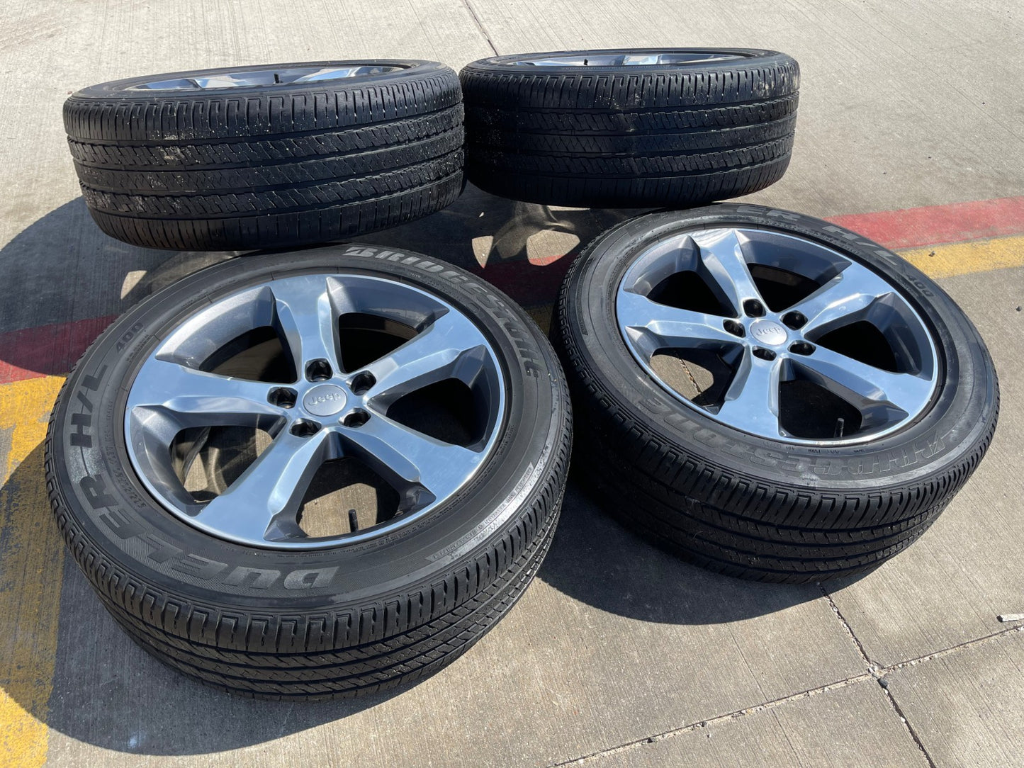 20" Jeep Grand Cherokee L OEM wheels rims 9287 95199 tires DISCOUNTED