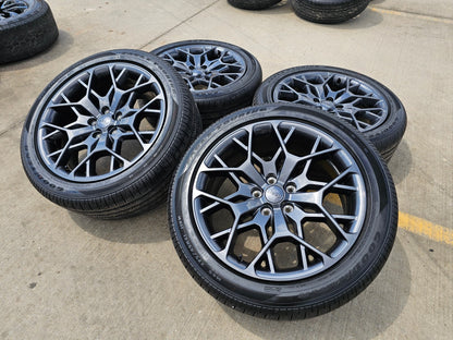 21" Jeep Grand Cherokee L OEM wheels rims 9291 Durango tires GOODYEAR NEW