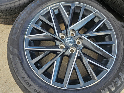 20" Lexus TX350 OEM 10574 wheels rims LS500H LS500 Grand Highlander SET NEW