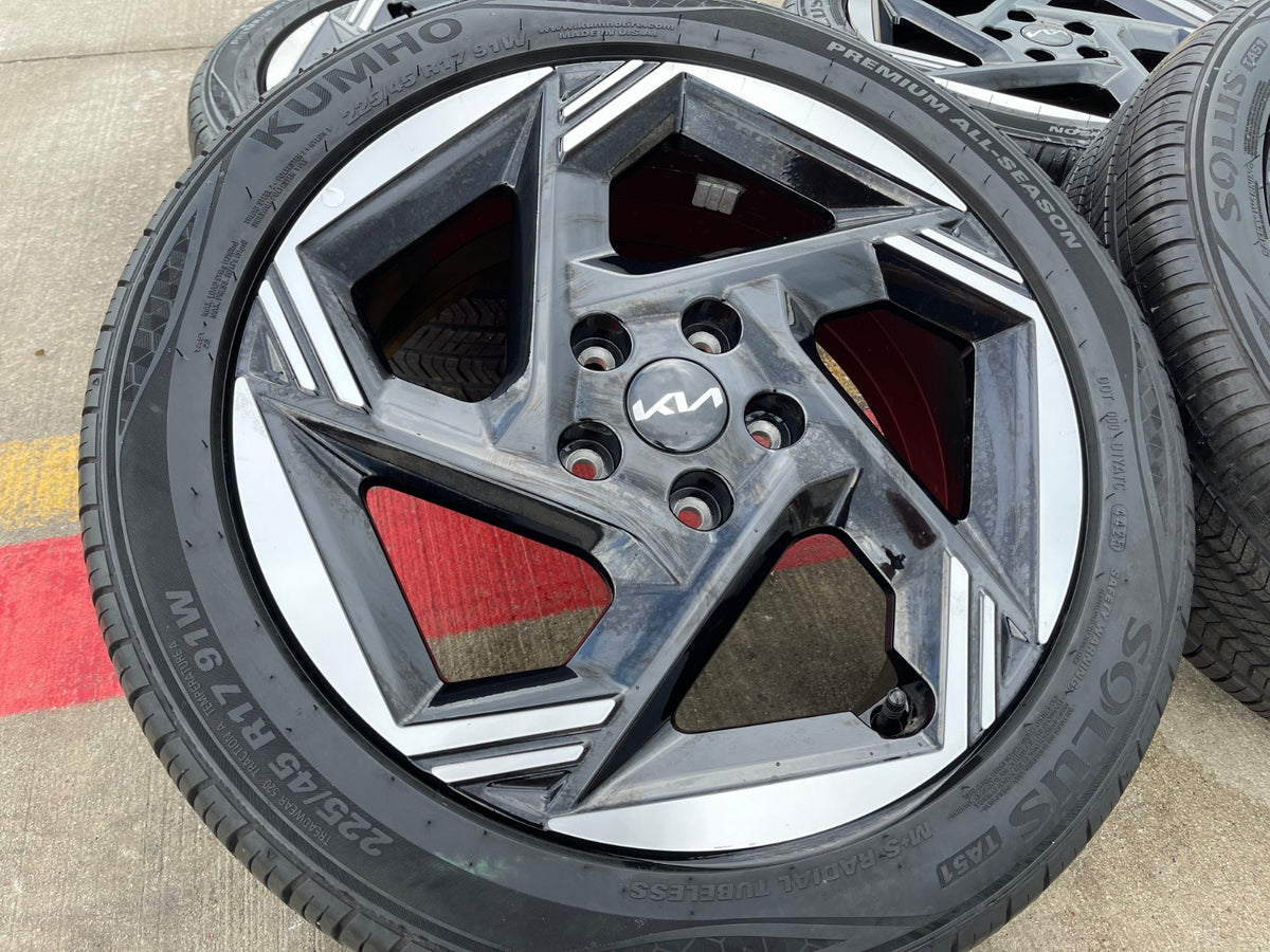 17" Kia K4 K5 Soul Seltos OEM 94117 wheels rims Sonata Stinger Forte SET