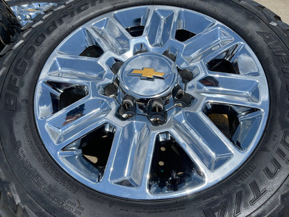 20" Chevy Silverado High Country LTZ 2500 3500 OEM 14124 wheels rims BFG KO3 A/T