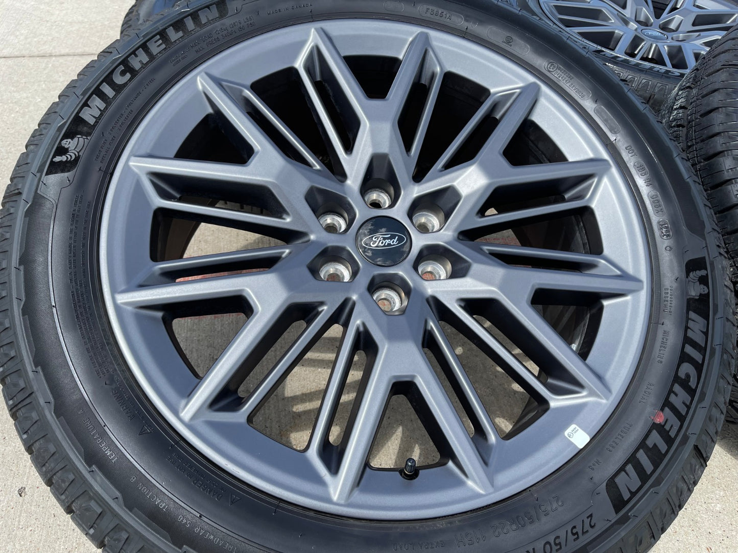 22" Ford F-150 LIMITED Plus OEM 94221 rims wheels Expedition 2025 2026 2027 NEW