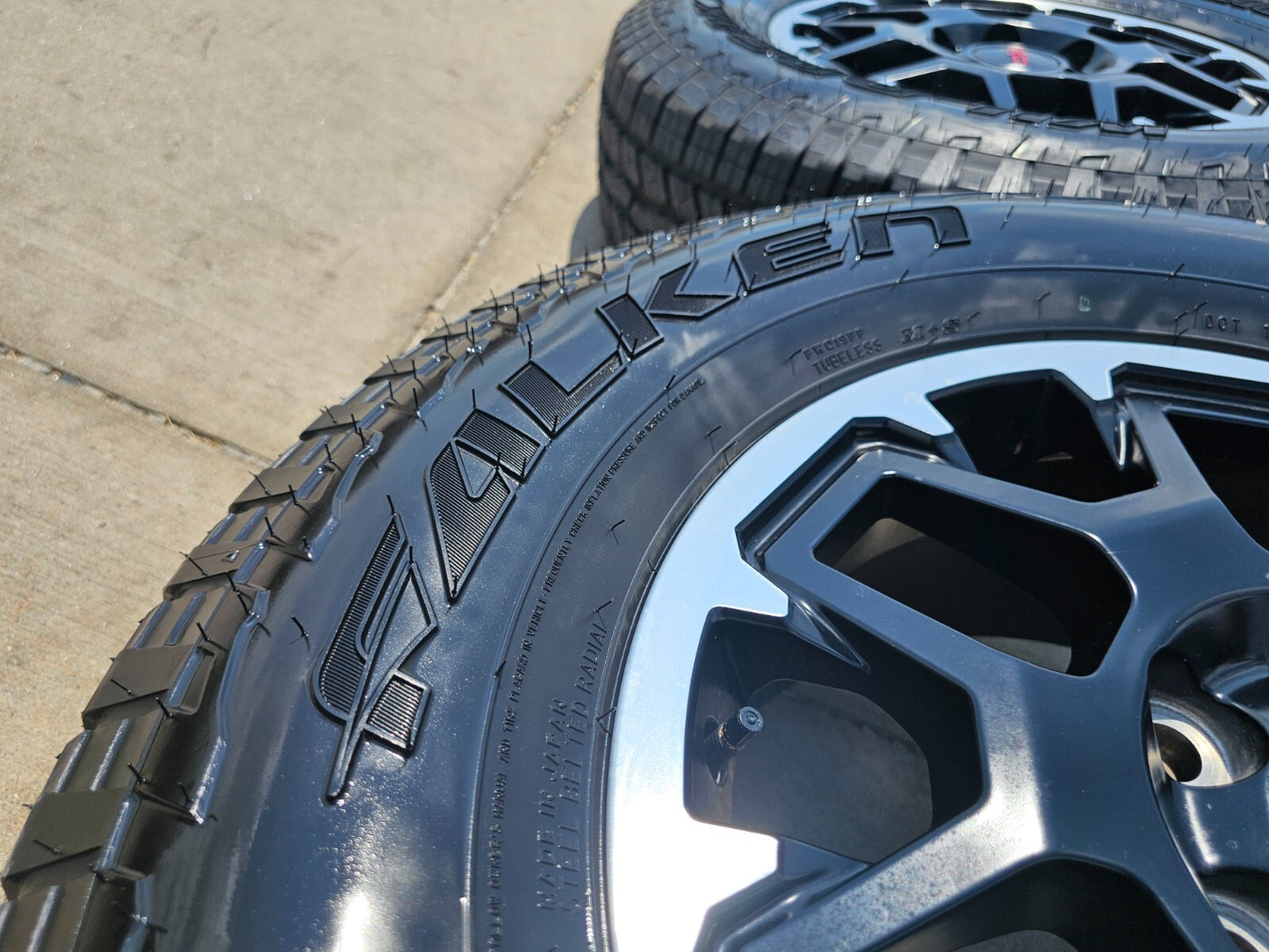 18" Toyota Tacoma 4Runner TRD OEM 94199 wheels rims tires Falken A/T NEW