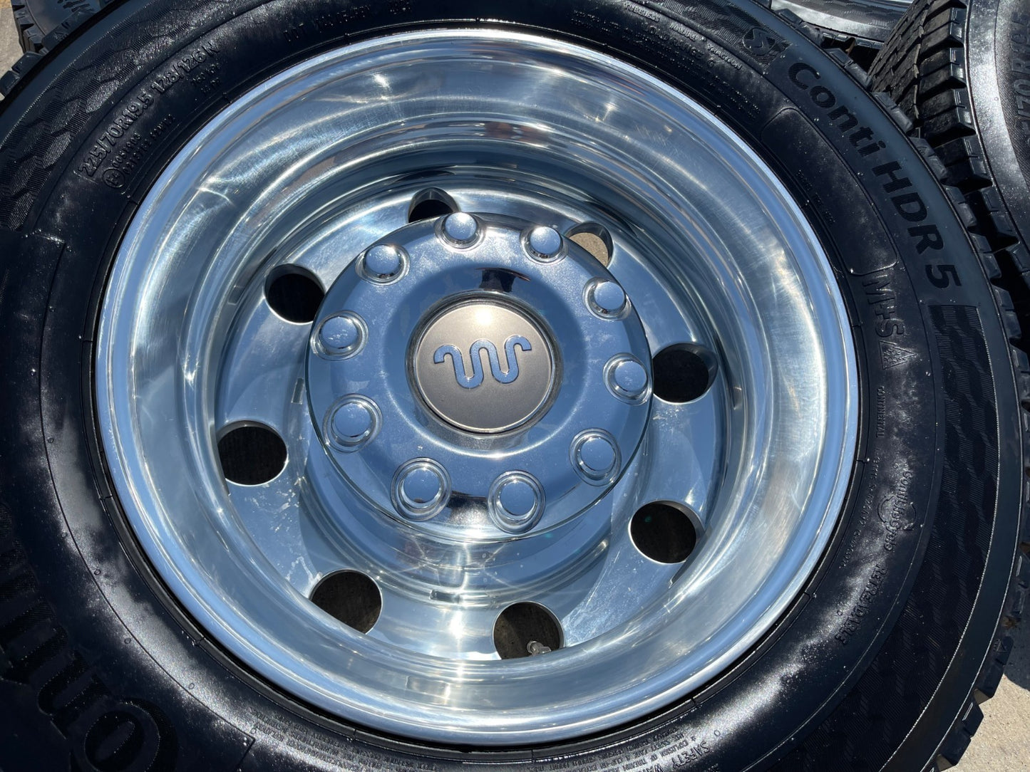 19.5" Ford F-450 Dually F-550 rims wheels RAM 4500 OEM 10x225 2025 2026 2027 NEW