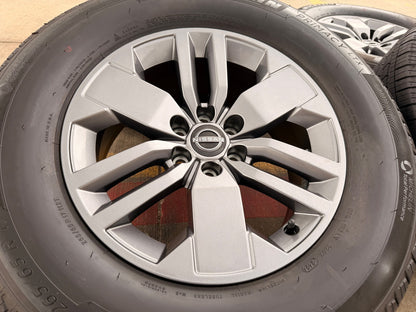 17" Nissan Frontier OEM PRO-4X wheels rims MICHELIN NEW SET 2024 2025 2026 2027