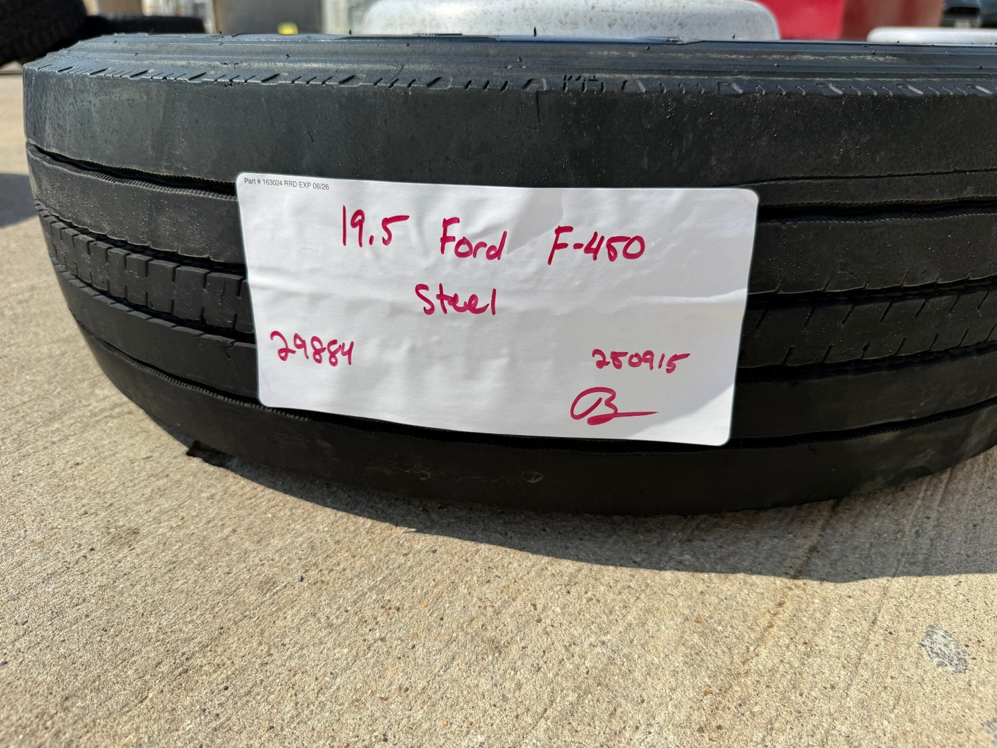 19.5" Ford F-450 Dually F-550 rim RAM 4500 OEM 10x225 spare