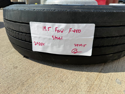 19.5" Ford F-450 Dually F-550 rim RAM 4500 OEM 10x225 spare