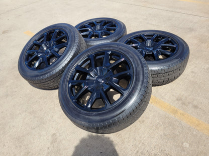 22" Chevy Tahoe Suburban RST OEM 14035 black wheels rims Silverado NEW