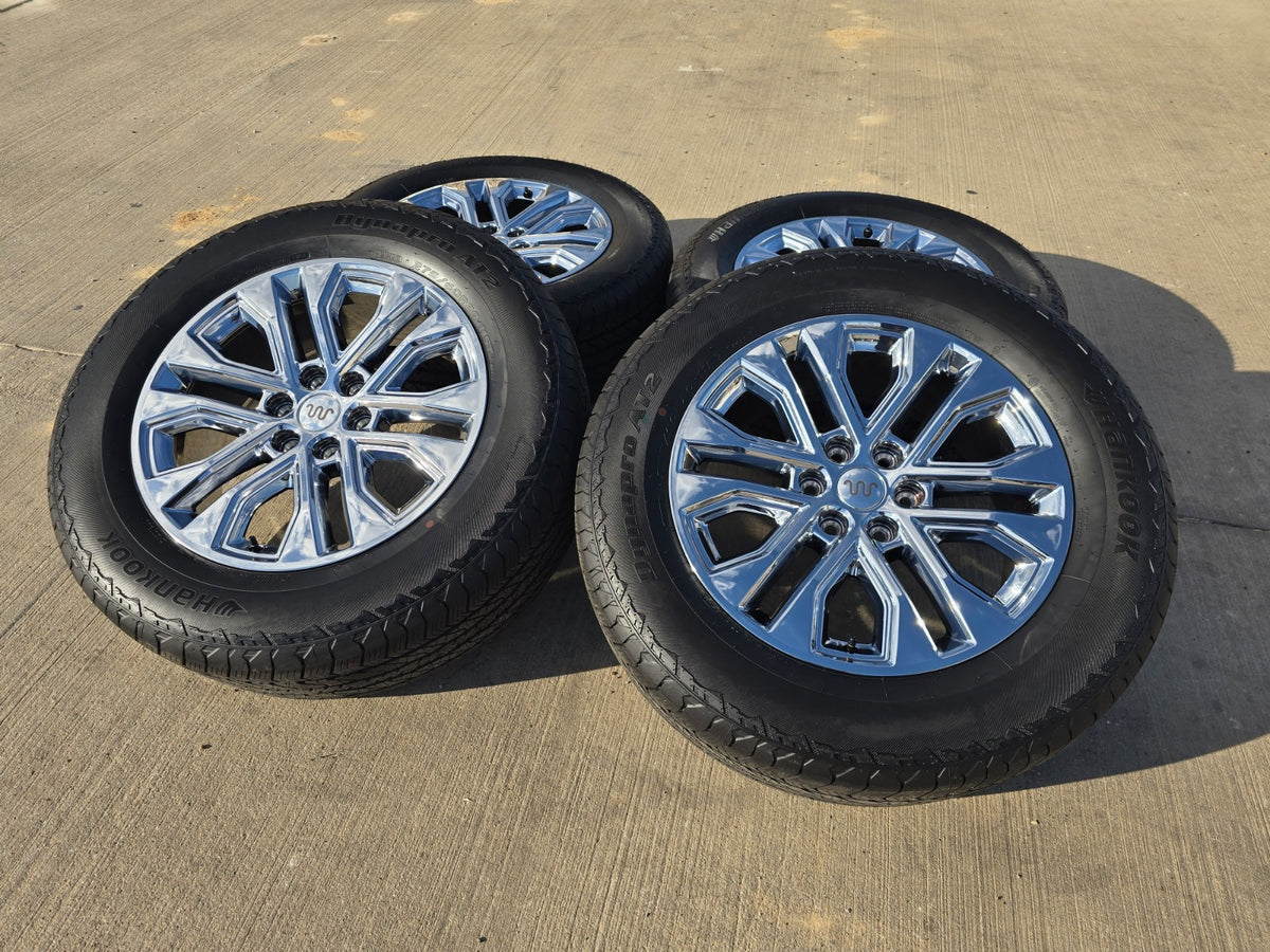 20" Ford F-150 LARIAT OEM 10619 rims wheels Expedition 2026 2027 SET HANKOOK NEW