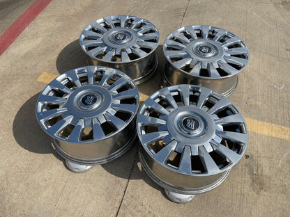 22" Rolls Royce Phantom OEM wheels rims FORGED 5x120 Wraith Ghost Dawn SET