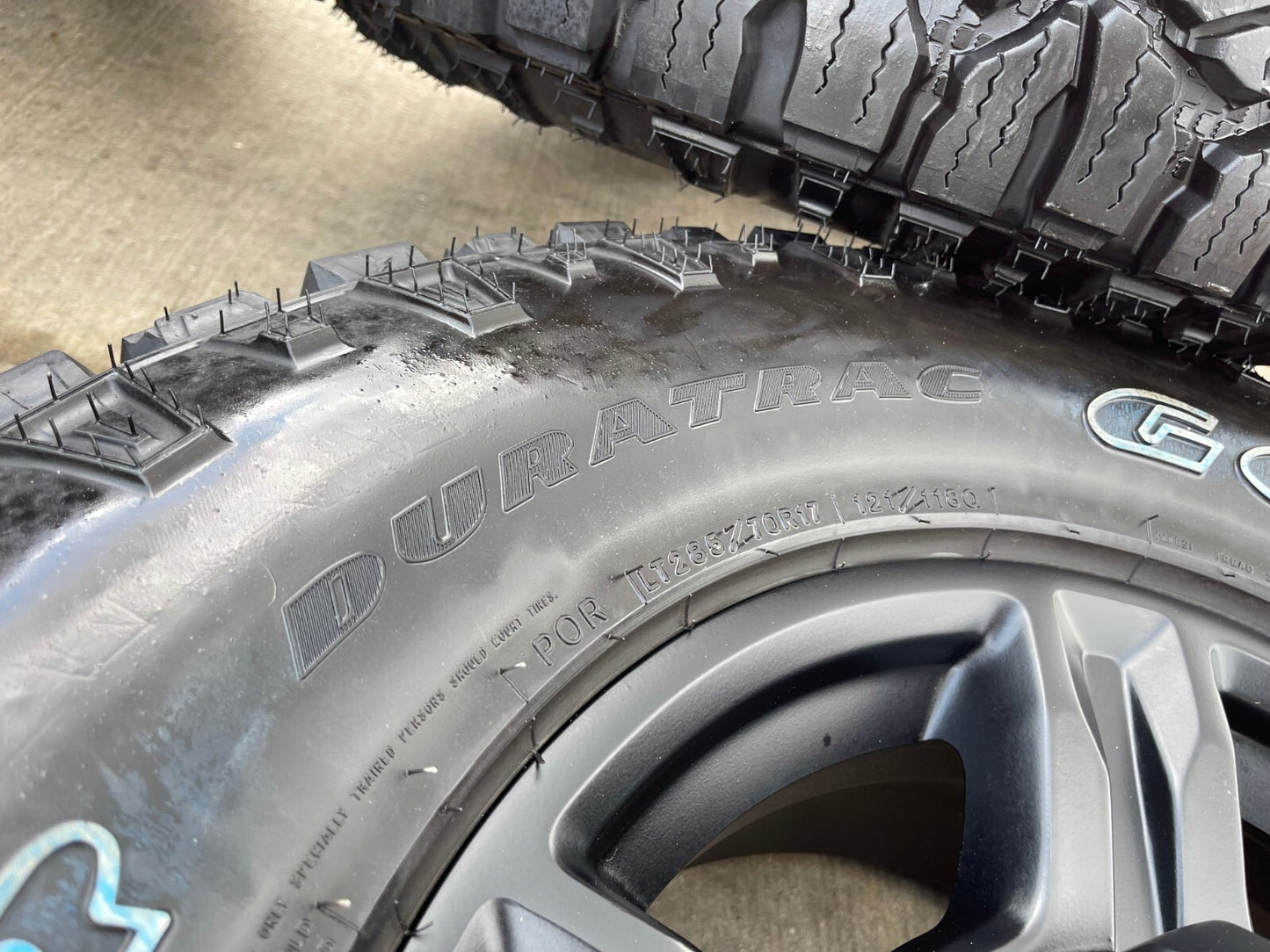 17" Ford F-250 F-350 OEM 10096 TREMOR wheels rims tires DURATRAC A/T NEW