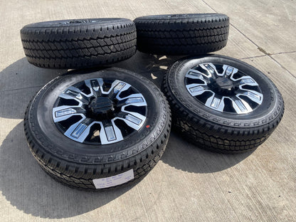 20" GMC Sierra DENALI 2500 3500 OEM wheels rims 5958 14138 Chevy DUELER A/T SET