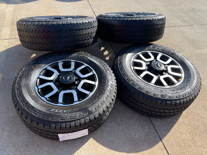 18" Ram 2500 3500 LARAMIE OEM wheels rims 2694 tires BRIDGESTONE A/T