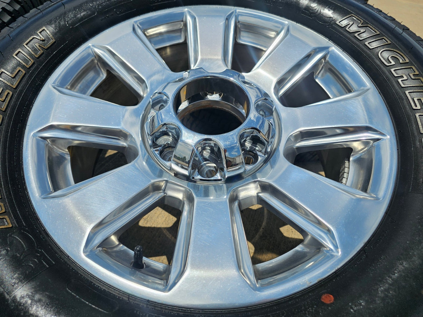 20" Ford F-250 F-350 Platinum OEM rims wheels 10103 tires MICHELIN A/T2
