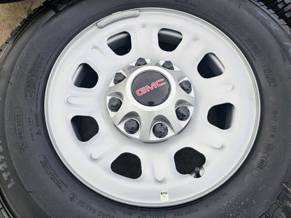 18" GMC Sierra Chevy Silverado 2500 3500 OEM 8096 wheels rims tires MICHELIN NEW