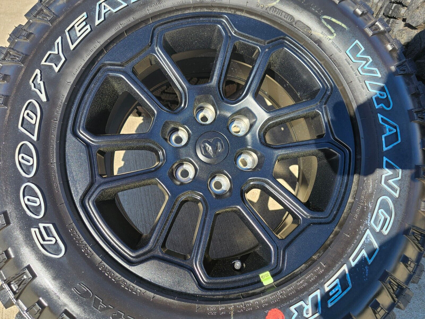 18" Dodge Ram 1500 Rebel Black OEM wheels rims 2023 2024 2025 NEW DURATRAC