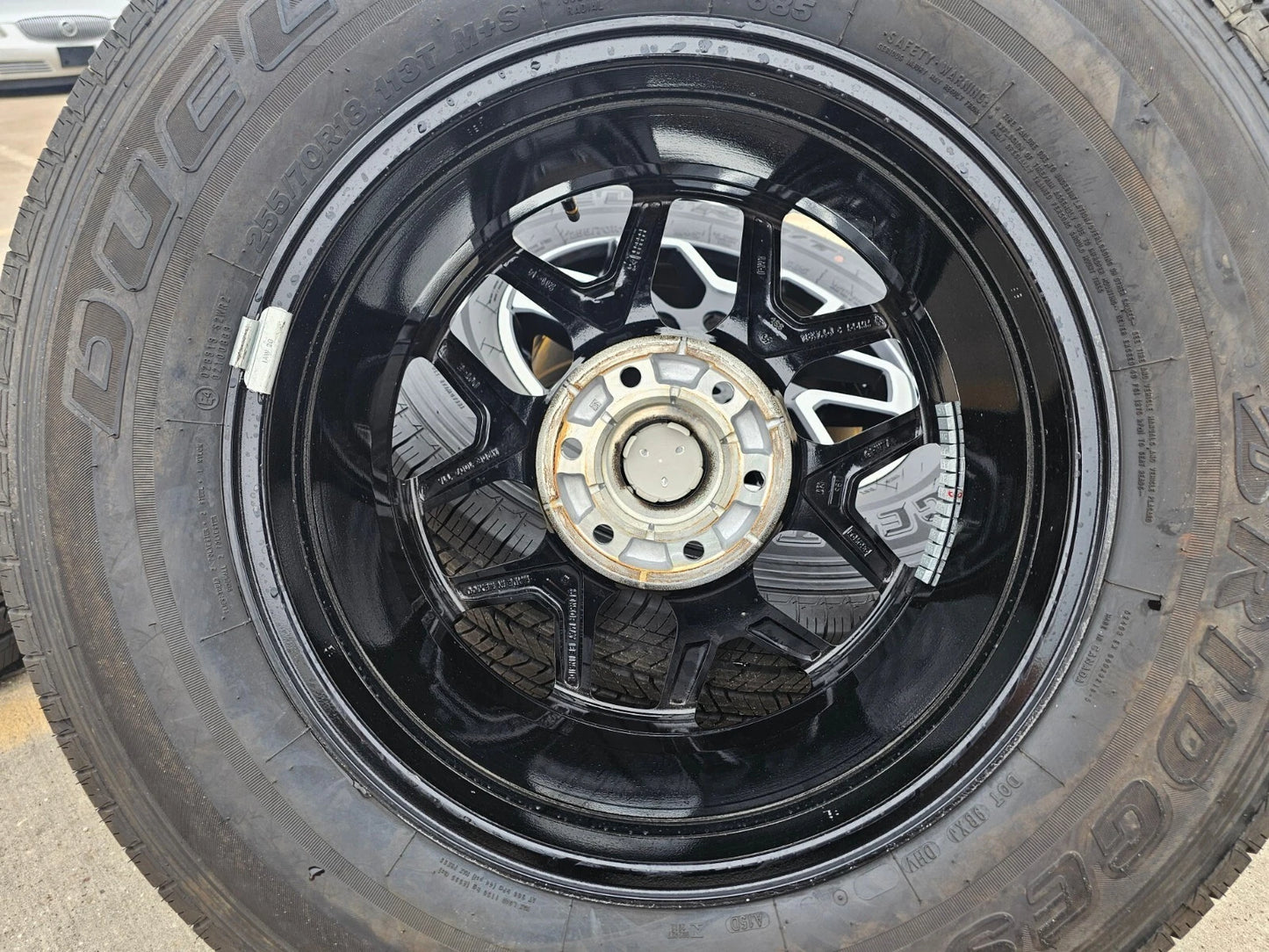18" Ford Ranger Bronco wheels rims 10389 95213 black 2022 2023 2024 2025 NEW