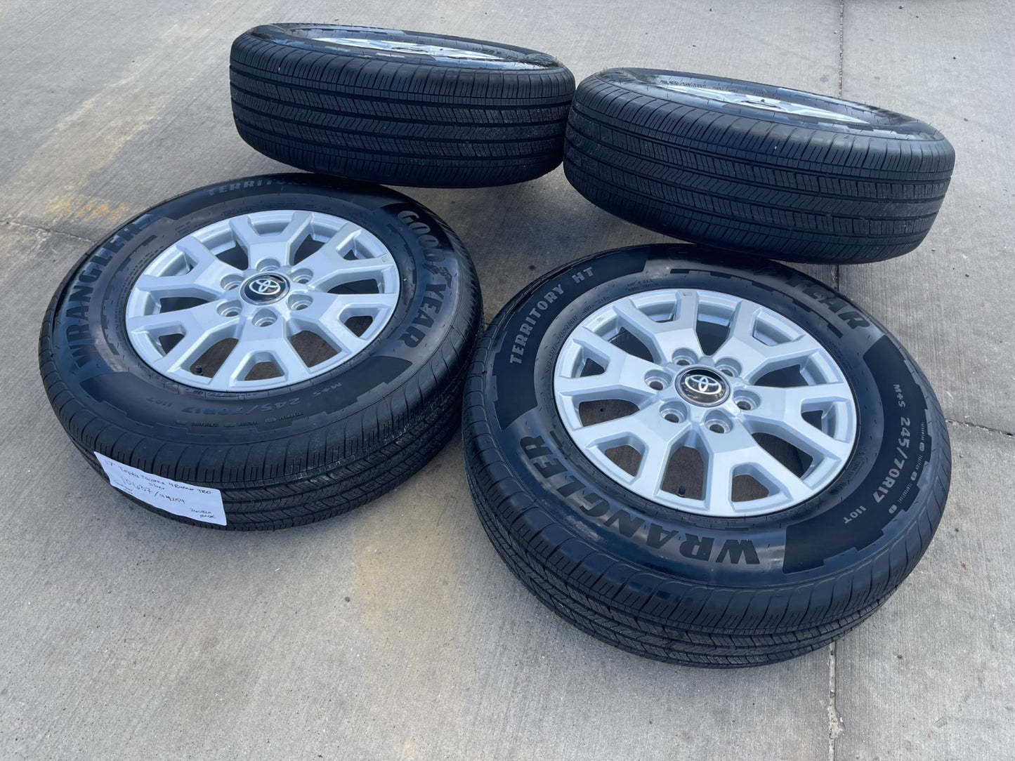 17" Toyota Tacoma 4Runner TRD OEM 10637 94254 wheels rims SET MONSTER DISCOUNT