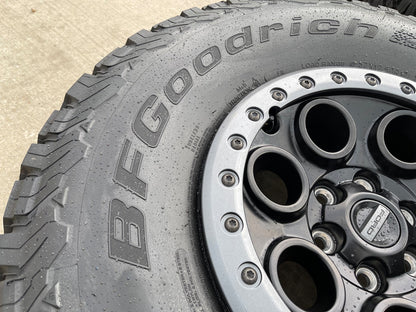 17" Ford F-150 Raptor OEM BEADLOCK 10612 rims wheels SET BFG KO2 37" NEW
