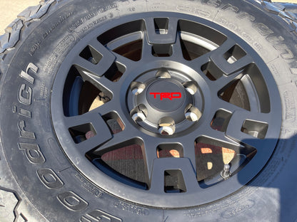 17" Toyota Tacoma 4Runner OEM wheels rims black 75167 TRD FJ NEW