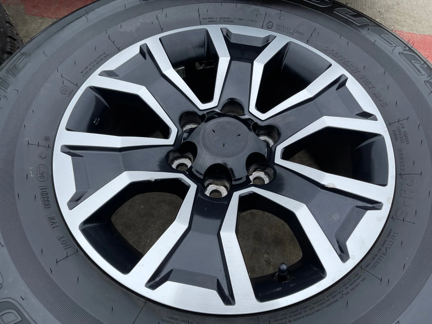 17" Toyota Tacoma 4Runner OEM wheels rims FJ 75259 NEW tires