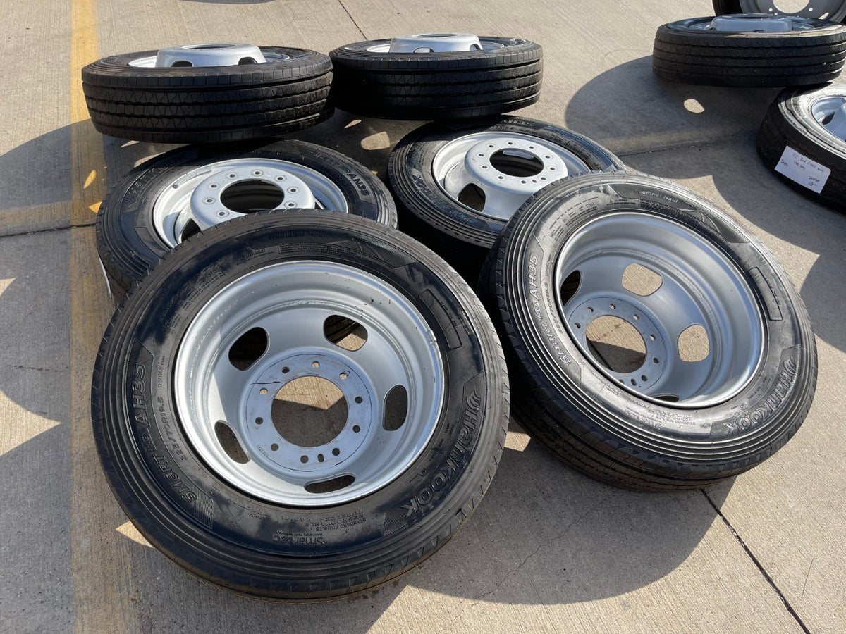 19.5" RAM 4500 5500 Ford F-450 Dually F-550 rims wheels OEM 10x225 HANKOOK NEW
