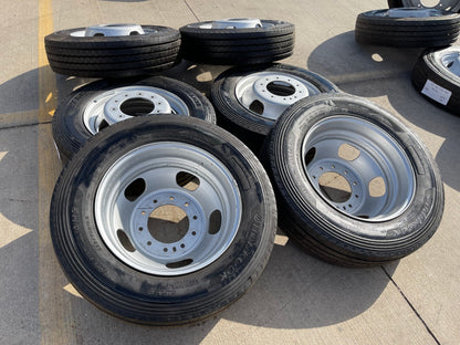 19.5" RAM 4500 5500 Ford F-450 Dually F-550 rims wheels OEM 10x225 HANKOOK NEW