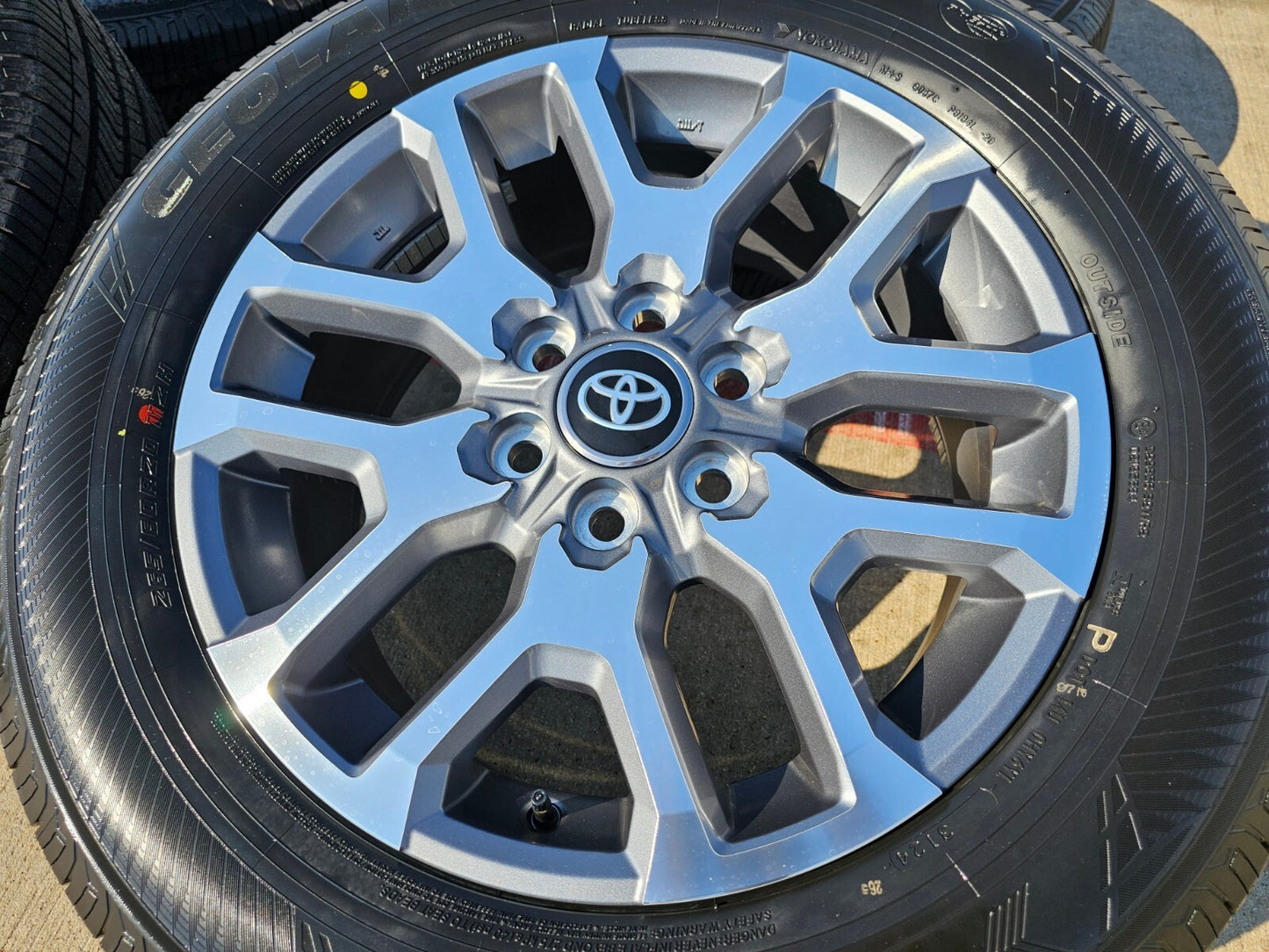 20" Toyota Tundra TSS TRD OEM wheels rims 95359 75277 Sequoia 2024 2025 2026 NEW