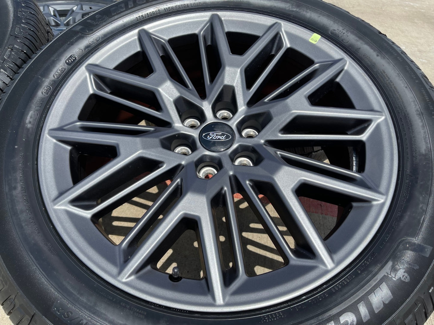 22" Ford F-150 LIMITED Plus OEM 94221 rims wheels Expedition 2024 2025 2026 NEW