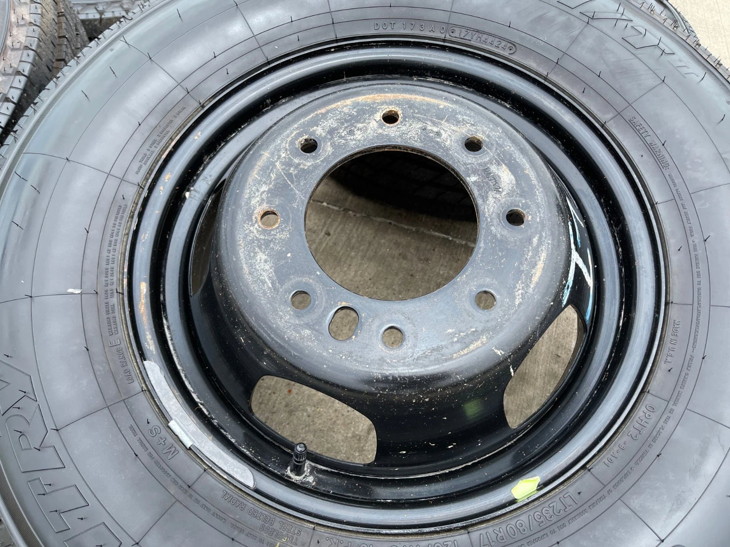 17" Dodge Ram 3500 Dually Laramie 8x200 wheels rims 2703 2704 OEM TOYO NEW