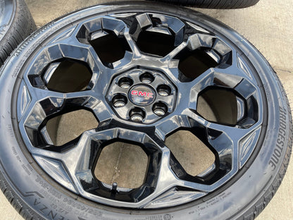 24" Chevy GMC Yukon Sierra Tahoe Cadillac Escalade V OEM wheels rims SET NEW