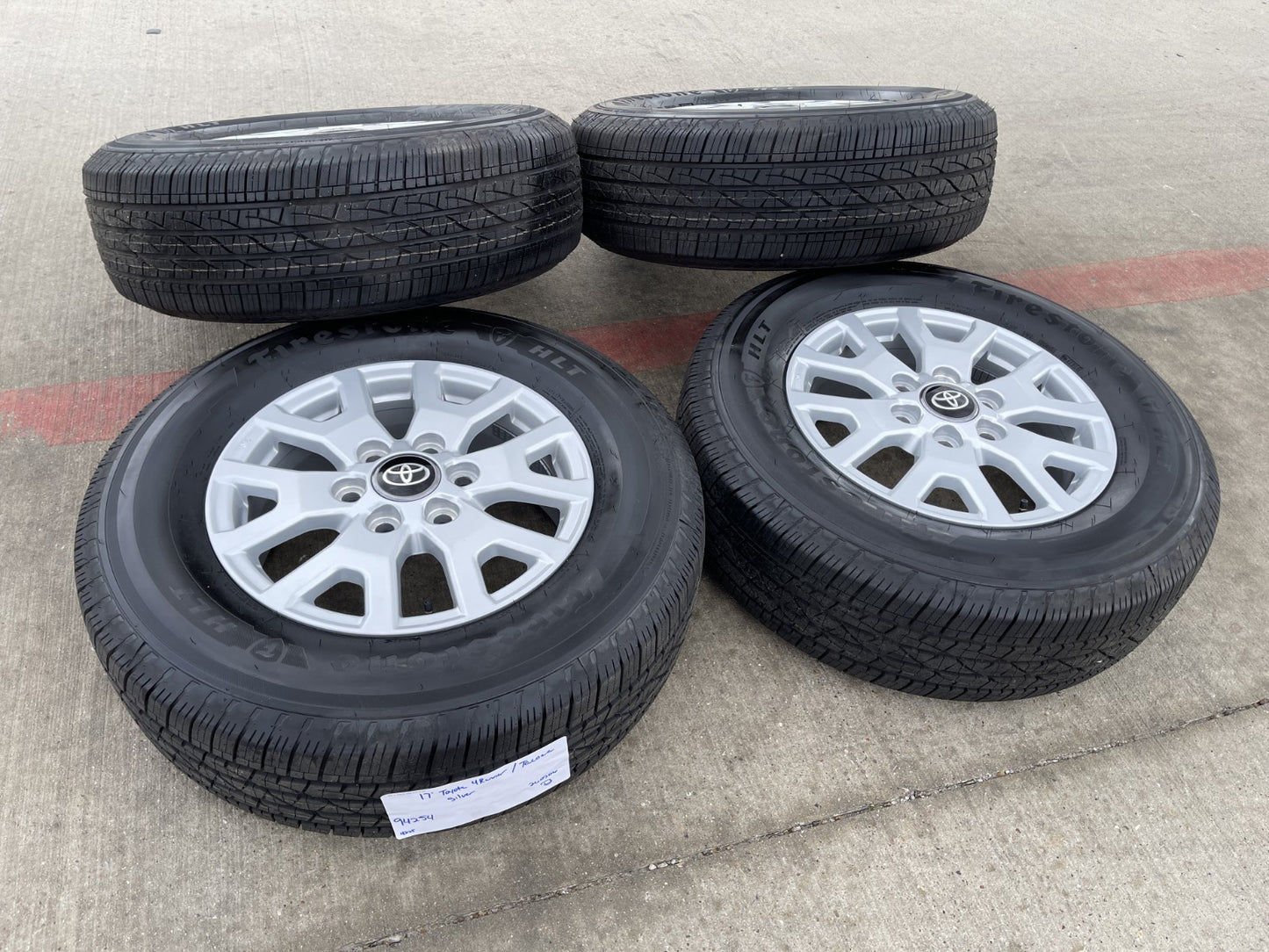 17" Toyota Tacoma 4Runner TRD OEM 94254 10637 wheels rims 2026 FIRESTONE NEW