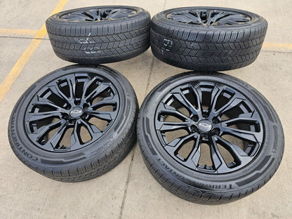 22" GMC Yukon Sierra DENALI OEM wheels rims 14025 97000 tires 2022 2023 2024 NEW