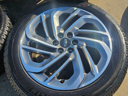 22" Lincoln Navigator OEM 94225 rims wheels BLACK LABEL 2025 2026 MICHELIN NEW