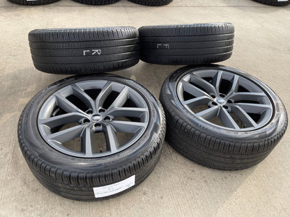 22" Land Rover DEFENDER OEM wheels rims 72385 Range tires GRAY 2023 2024 2025
