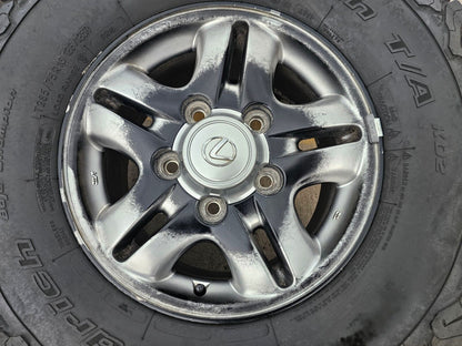 16" Lexus LX470 Toyota Land Cruiser OEM 74145 wheels rims 1998 1999 2000 2002