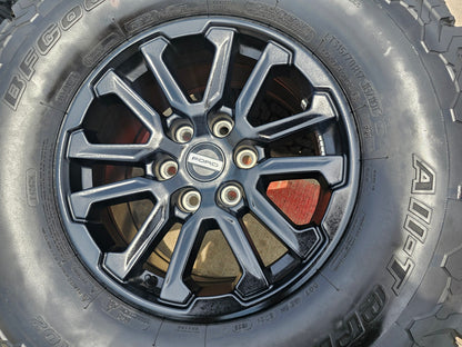 17" Ford F-150 Raptor OEM rims wheels Bronco 2023 2024 2025 2026 NEW BFG