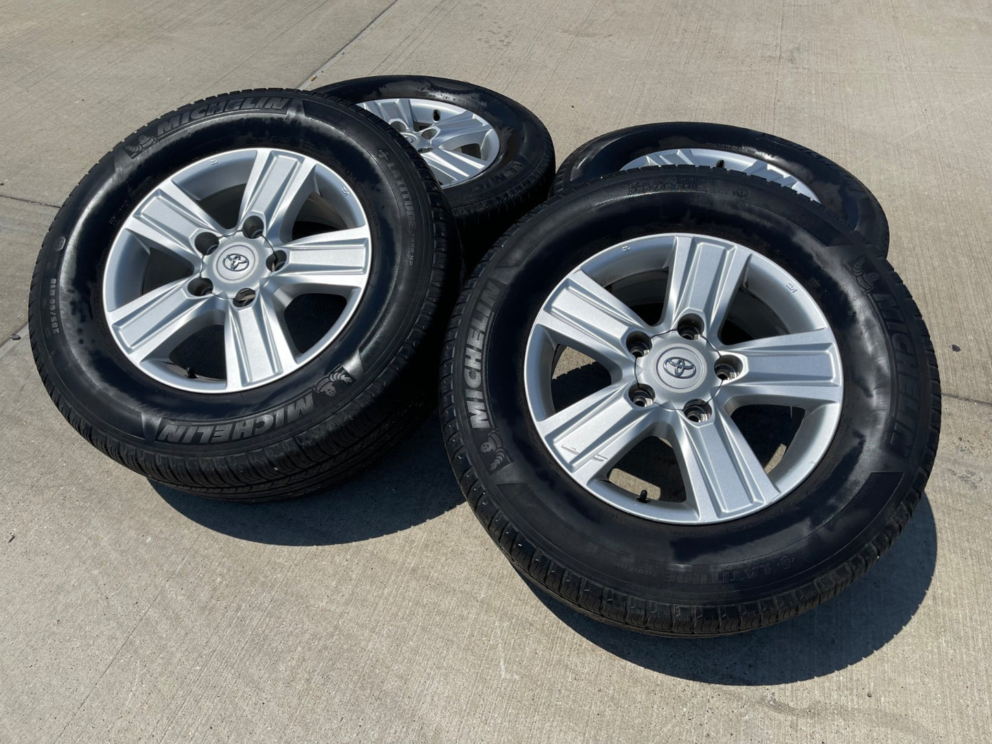 18" Toyota Land Cruiser Tundra Sequoia TRD OEM 69618 wheels rims 5x150 MICHELIN