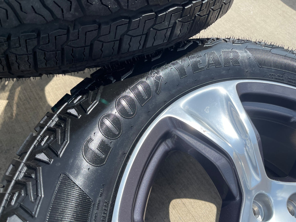 20" Dodge Ram 1500 OEM Laramie LONG HORN wheels rims 2674 tires SET GOODYEAR
