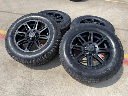 20" Toyota Tundra TSS TRD T Force OEM wheels rims 5x150 tires GOODYEAR A/T