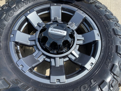20" Ford F-250 F-350 OEM 10296 10485 Lariat wheels rims SET 2025 2026 TOYO 35"