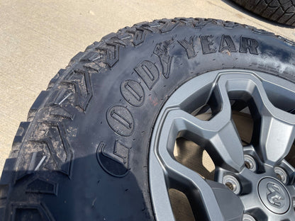 18" Dodge Ram 1500 TRX RHO Gray OEM 66002 wheel rim TERRITORY A/T 35"