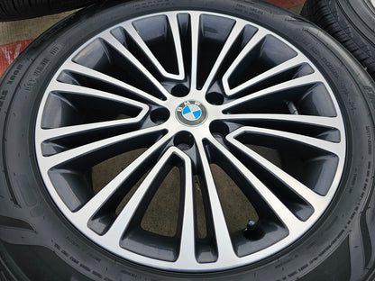 18" BMW 5 Series 530i 540i M550i 530e OEM 86326 wheels rims 5x112